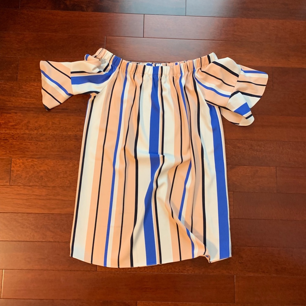 Off the shoulder dress